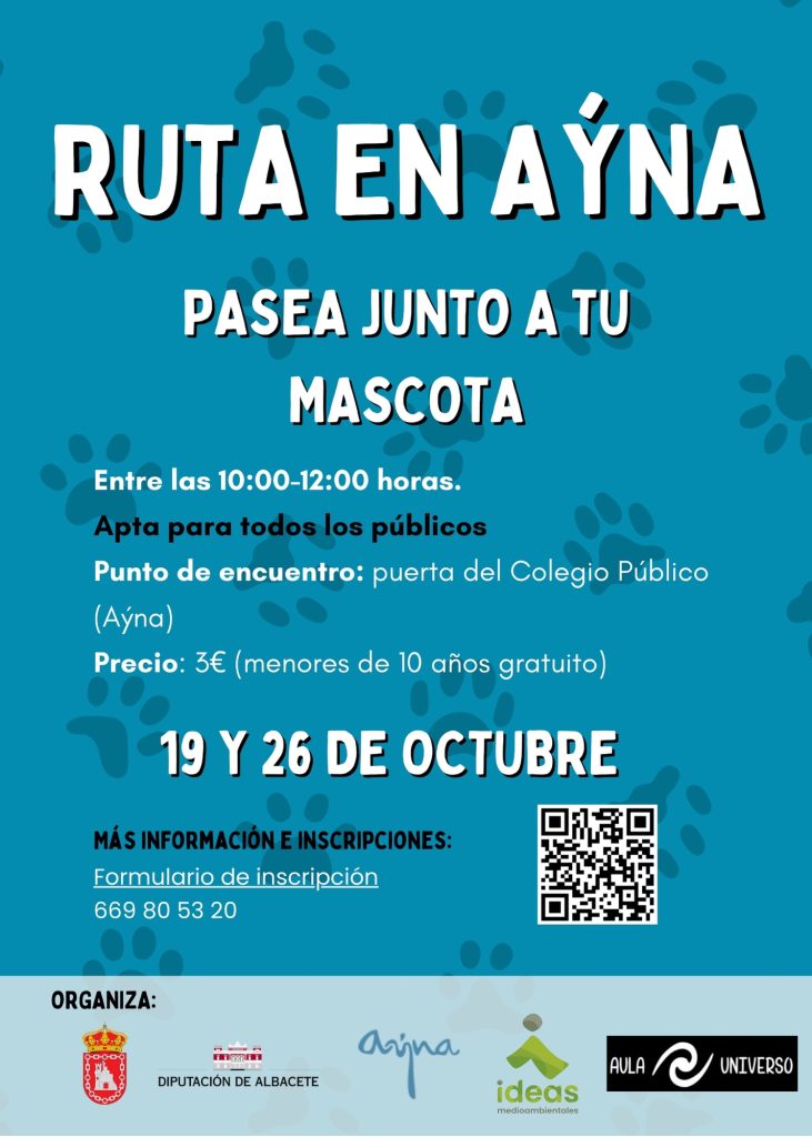 Pasea junto a tu mascota.