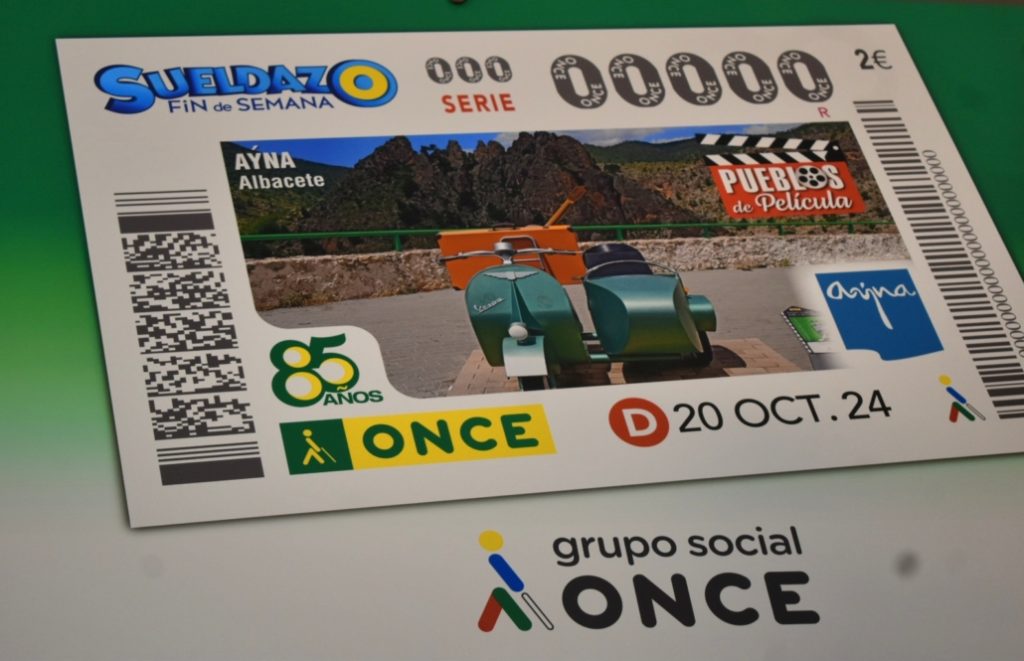 Aýna, protagonista del cupón de la ONCE del día 20, con 'Amanece, que no es poco'