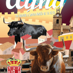 Cartel fiestas patronales Aýna 2025