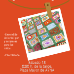 árbol de ganchillo en Aýna