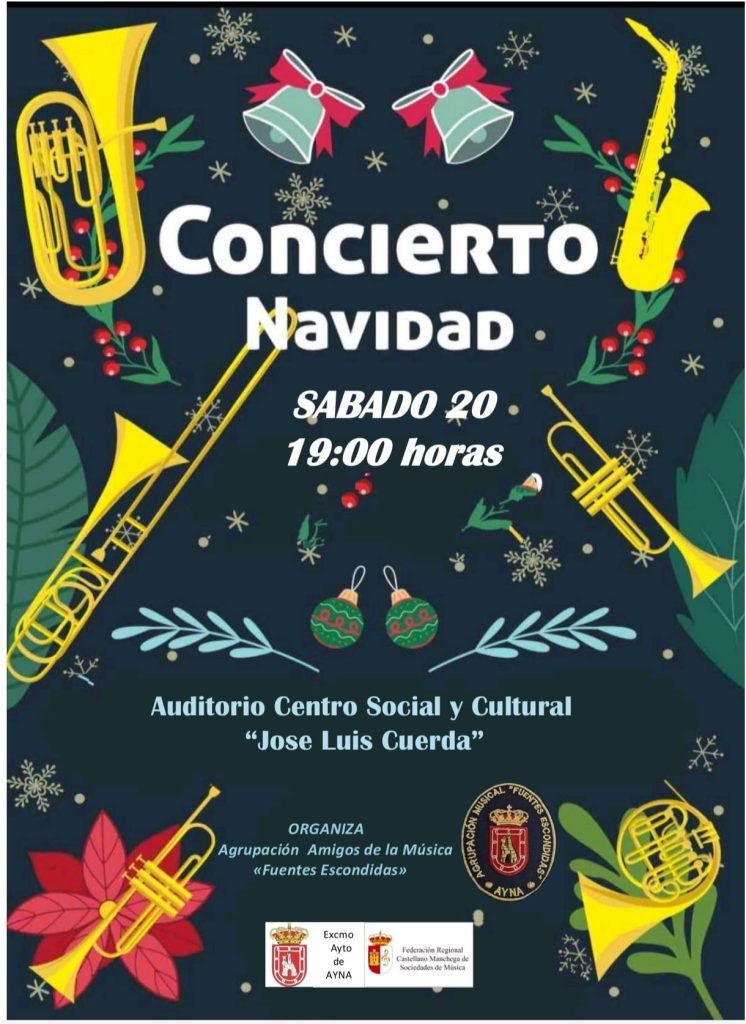 música navideña en Aýna