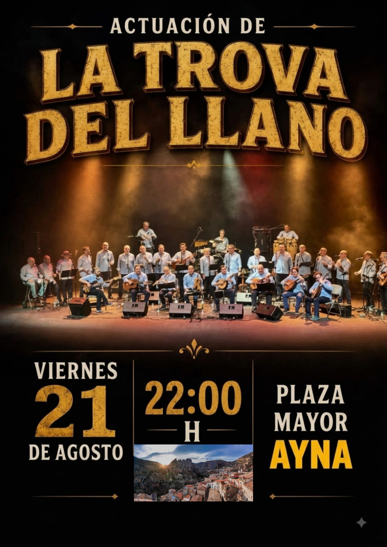 CONCIERTO - LA TROVA DEL LLANO EN AÝNA