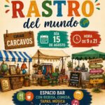 Mercadillo Rastro del Mundo en Cárcavos